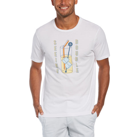 Seeing Double Graphic Tee (Bright White) 