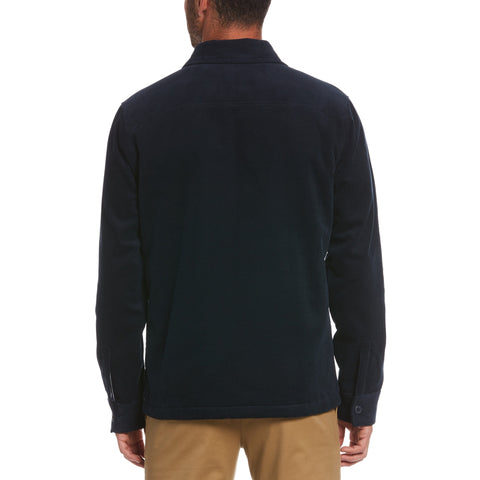 Corduroy Shirt Jacket-Outerwear-Original Penguin