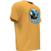Shipwreck Pete Print Golf Tee (Warm Apricot) 