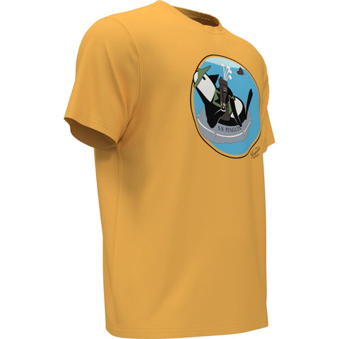 Shipwreck Pete Print Golf Tee (Warm Apricot) 