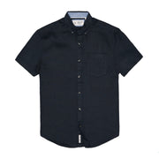 Washed Linen Shirt-Shirts-Original Penguin