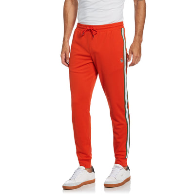 Side Tape Fleece Jogger-Sweatpants-Spicy Orange-S-Original Penguin