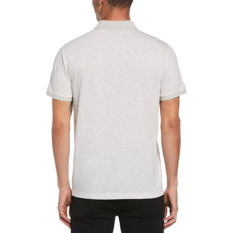 Slub Coolmax Polo Shirt (Glacier Gray) 