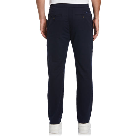 Solid Drawstring Pant (Dark Sapphire) 