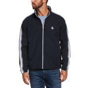 Solid Windbreaker Jacket-Outerwear-Dark Sapphire-L-Original Penguin