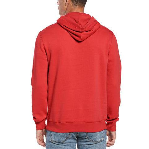 Sticker Pete Pullover Fleece Hoodie-Hoodies-Original Penguin