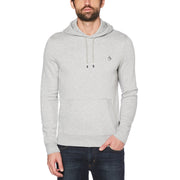 Sticker Pete Pullover Fleece Hoodie-Hoodies-Rain Heather-XXL-Original Penguin