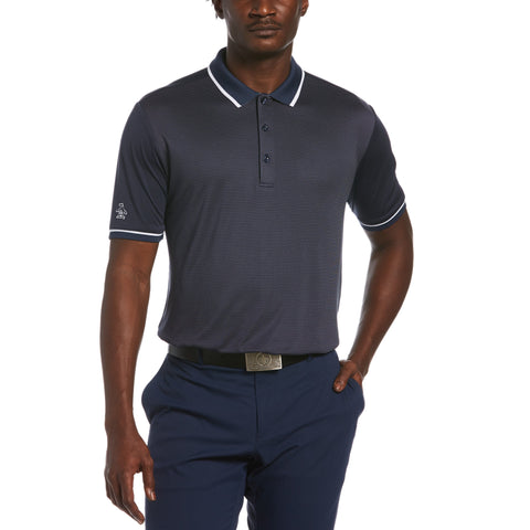 The Heritage Blocked Golf Polo-Golf Polos-Black Iris-L-Original Penguin