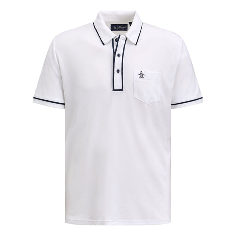 Eco Performance Earl Golf Polo Shirt (Bright White) 