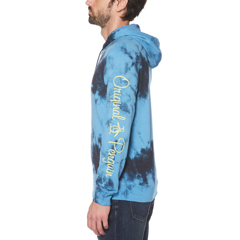Tie Dye French Terry Pullover Hoodie-Hoodies-Original Penguin