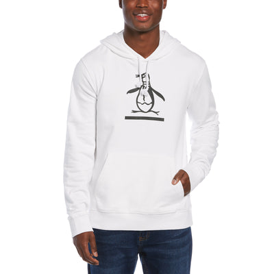 Underscore Pete Fleece Hoodie-Sweatshirts-Bright White-L-Original Penguin