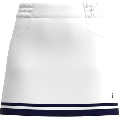 Womens Essential Color Block Golf Skort (Bright White) 
