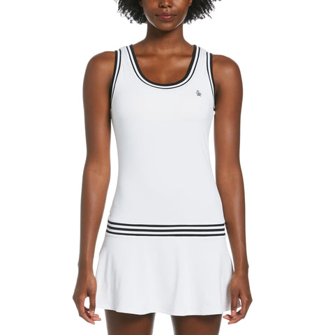 Essential Drop Waist Dress-Dresses-Bright White-L-Original Penguin