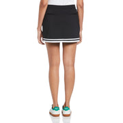 Essential Skort with Color Block Details  (Caviar) 