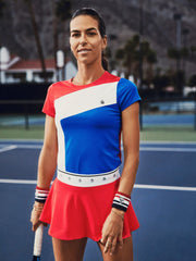 Women's Solid Tennis Skort-Women's Skorts-Original Penguin